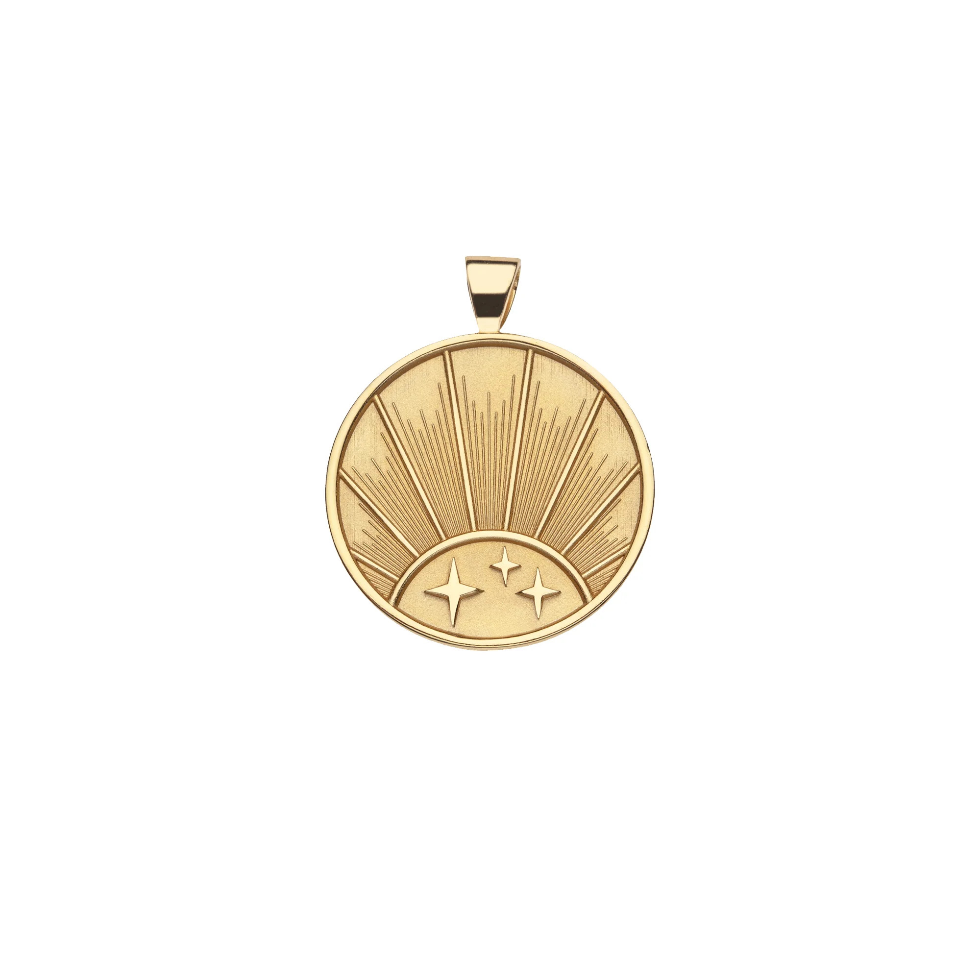 STRONG JW Original Pendant Coin (Rising Sun) | Jane Win