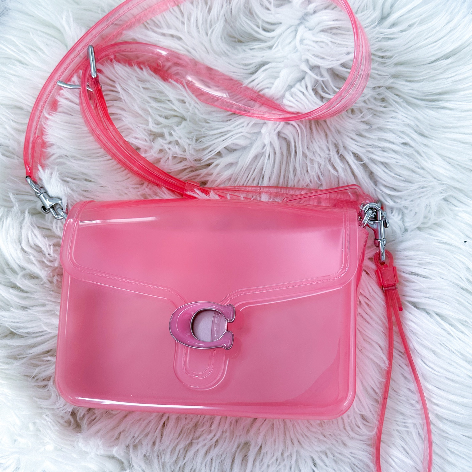 Coach Jelly Tabby in Flower Pink 🩷🌸 Definitely a must have for this summer! Check your nearest Coach retail store to see if its in stock! 

#LTKGiftGuide #LTKbeauty #LTKitbag