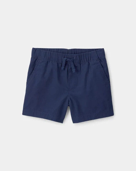 Baby Boy Canvas Shorts - Blue | Carter's | Carter's Inc