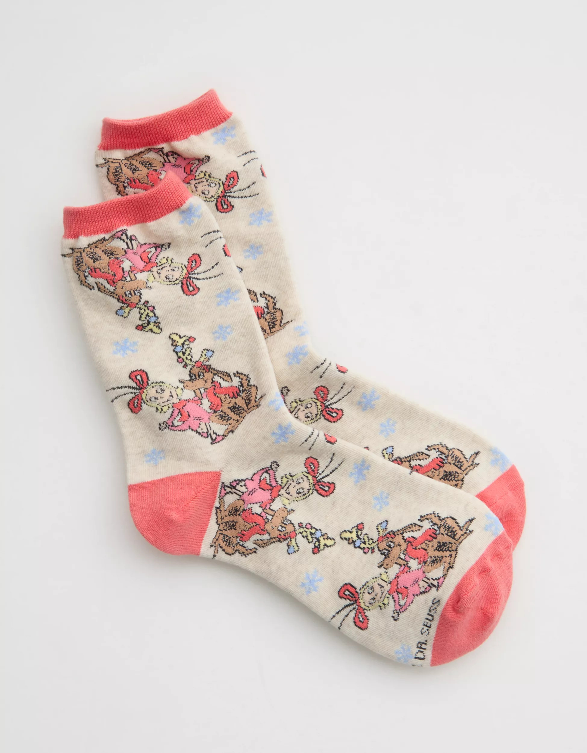 Aerie Ribbed Cotton Crew Socks | Aerie