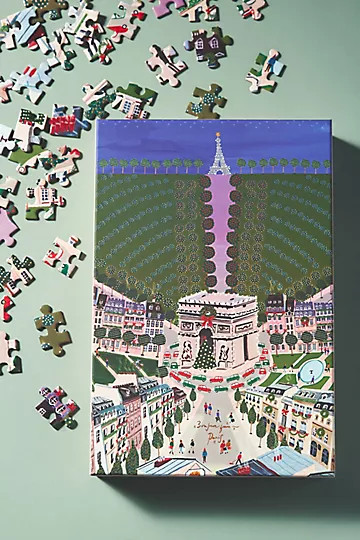 Holiday in the City Puzzle | Anthropologie (US)