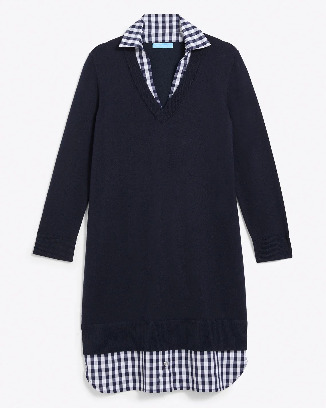 Wool and Cotton Combo Sweaterdress | Draper James (US)