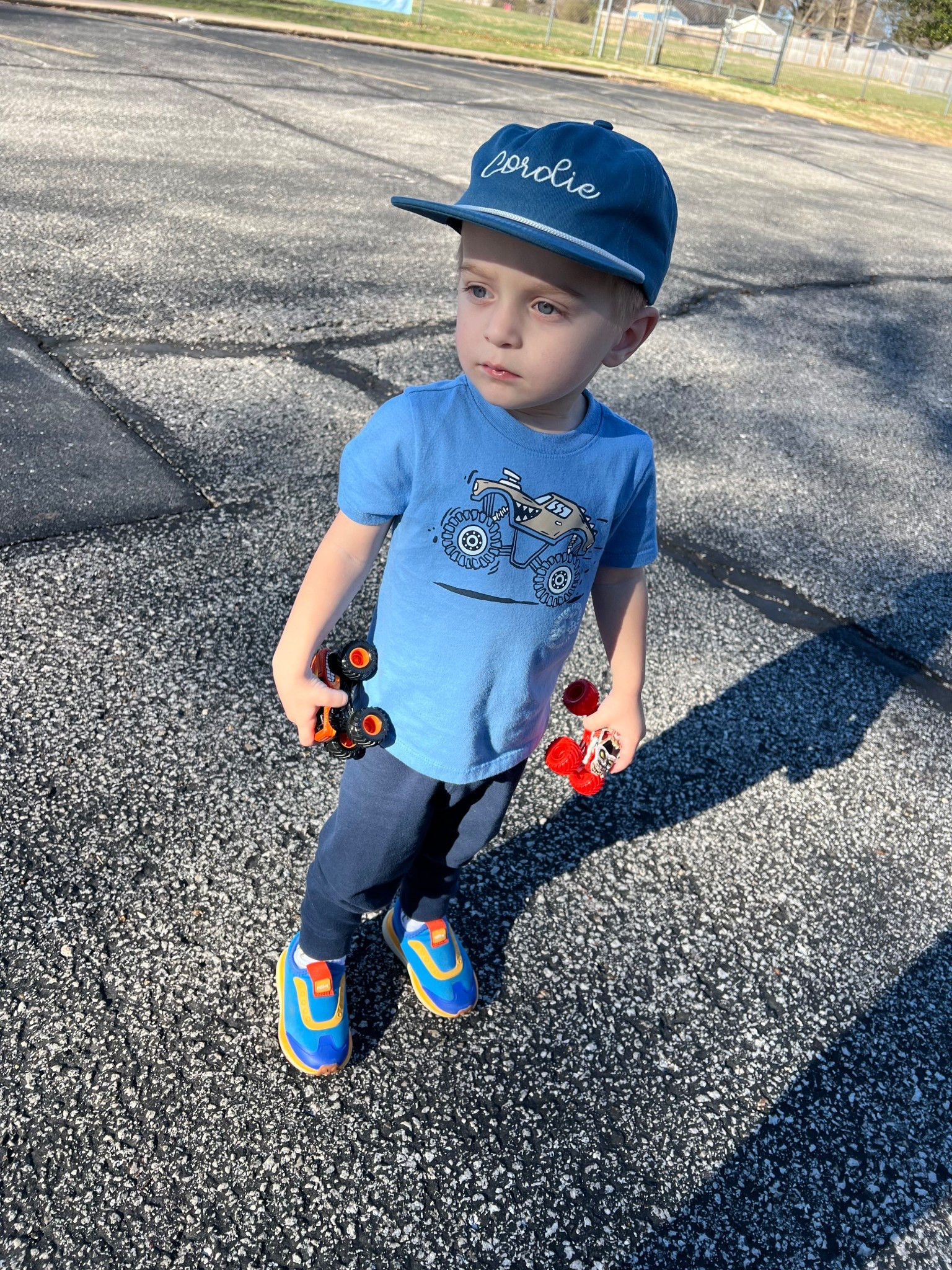 He’s ready for our evening walk! 💙

#boymom #toddlerlife #toddlerfashion  @nativeshoes @Lemoine 

#LTKSpringSale #LTKKids #LTKmomlife