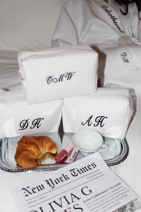 Nothing says girls trip like matching monograms✨


#LTKselfcare #LTKNYFW #LTKValentine