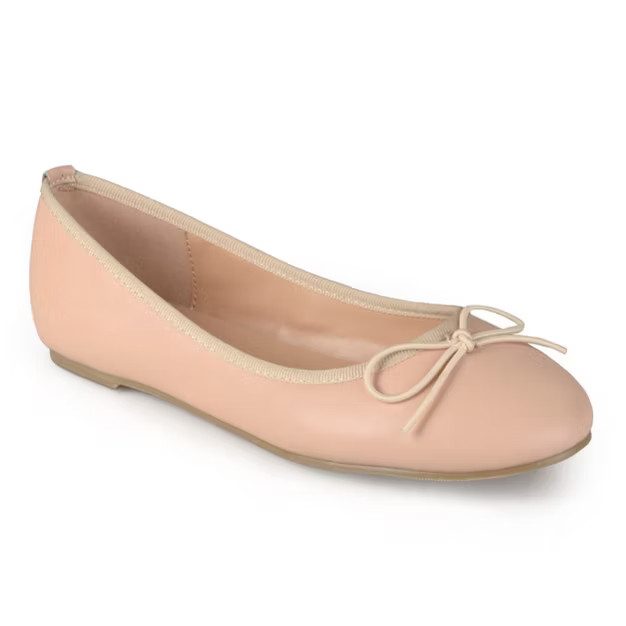 Journee Collection Womens Vika Slip On Round Toe Ballet Flats | Target