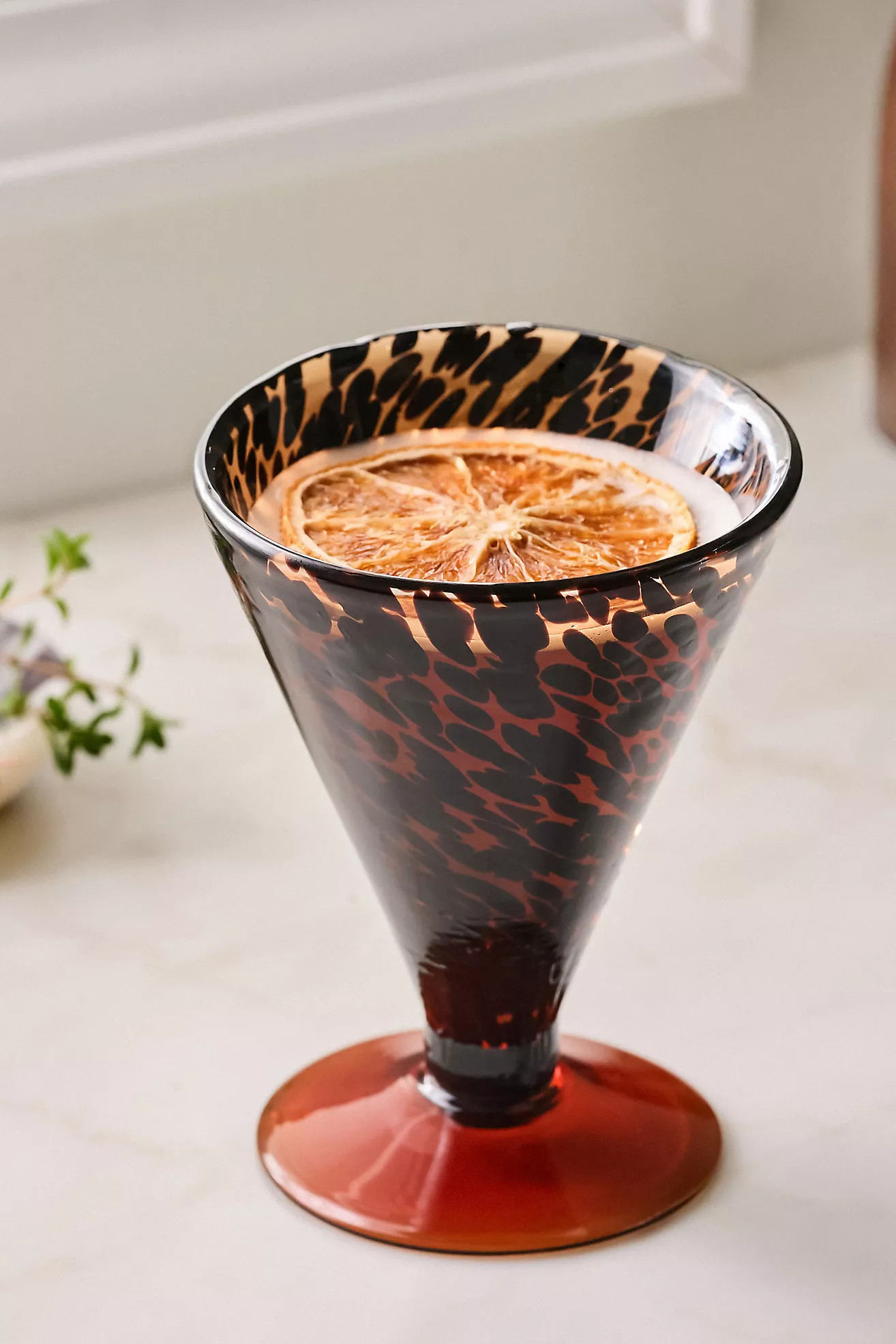 Gia Stemless Martini Glass | Anthropologie (US)