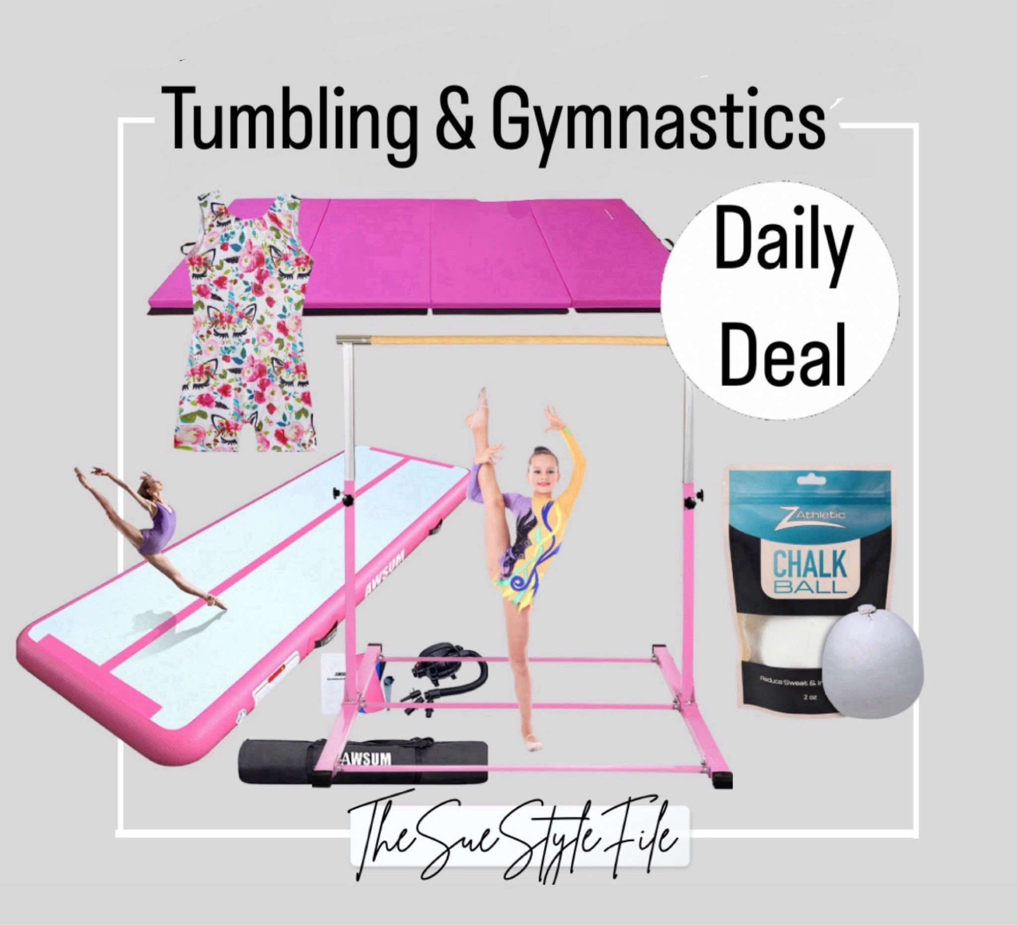 Prime day. Gymnastics deal. 
Amazon prime day deal. Kids gift guide. Gymnastics. Cheerleading. Tumbling

Sale 

Follow my shop @thesuestylefile on the @shop.LTK app to shop this post and get my exclusive app-only content!

#liketkit 
@shop.ltk
https://liketk.it/4kOtn

#LTKsalealert #LTKmidsize #ltkvideo

#LTKxNSale 

Comment SHOP below to receive a DM with the link to shop this post on my LTK ⬇ https://liketk.it/4LoVB #ltkholiday #ltkgiftguide #ltkvideo #ltksalealert

Comment SHOP below to receive a DM with the link to shop this post on my LTK ⬇ https://liketk.it/4ToZM #ltkxprimeday #ltkactive #ltkgiftguide

#LTKxPrimeDay #LTKHoliday #LTKGiftGuide