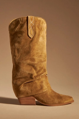 Marc Fisher LTD Calysta Wedge Boots | Anthropologie (US)