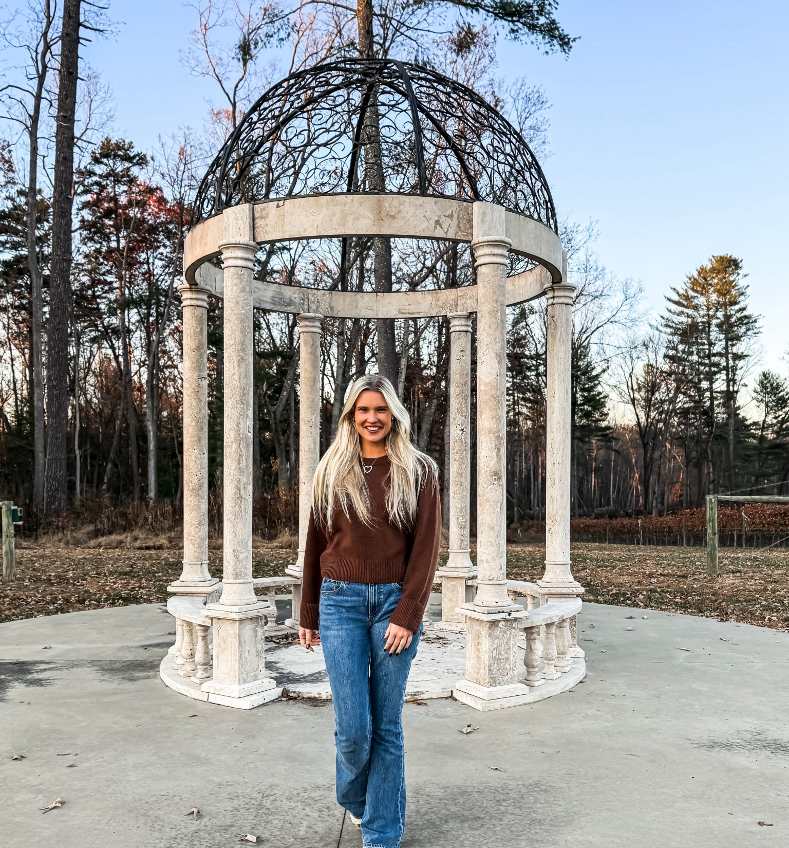 This outfit is perfect for a trip to the vineyards 🍇

Abercrombie, Abercrombie partner, Abercrombie style, Abercrombie jeans, long jeans, tall girl approved, denim, brown sweater, fall sweater, fall outfit, winery outfit, girls day, date night 

#LTKStyleTip #LTKTall #LTKdayinmylife