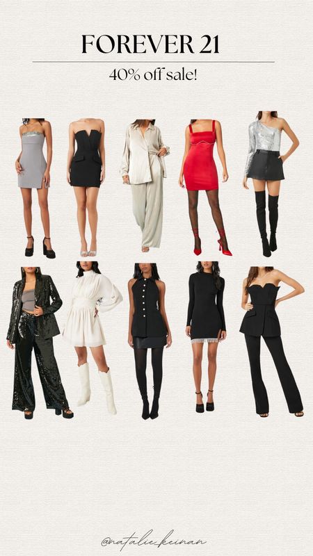 Forever 21 Black Friday sale! 40% off of the site!!

Holiday party style, holiday outfit, jumpsuit, chic, outfits under 50, red dress, strapless dress, sequins

#LTKCyberWeek #LTKstyletip #LTKfindsunder50