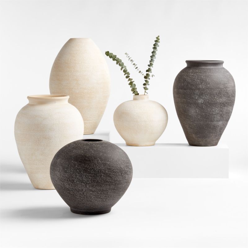 Ophelia Vases | Crate & Barrel | Crate & Barrel