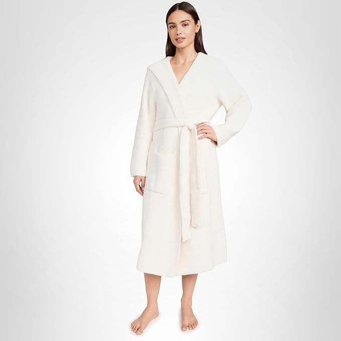Barefoot Dreams CozyChic Ribbed Hooded Robe | Amazon (US)