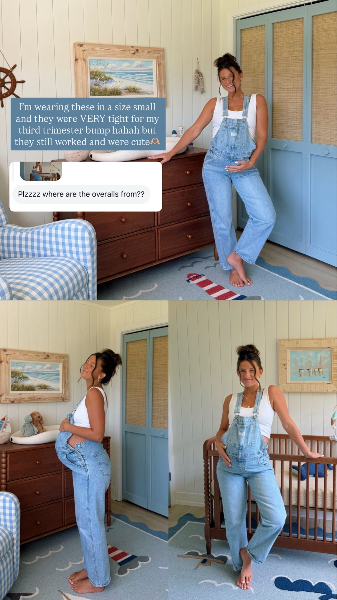 I did get these overalls a while back so the wash looks a bit different in the product photos! linking a similar pair that’s a more baggy leg style too

#LTKootd #LTKgrwm #LTKBump