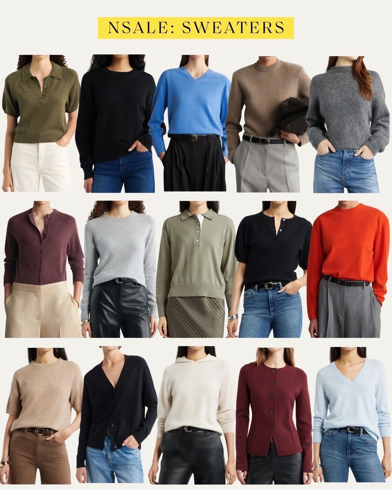 Nordstrom Anniversary Sale best of women’s sweaters

#LTKSeasonal #LTKOver40 #LTKSaleAlert
