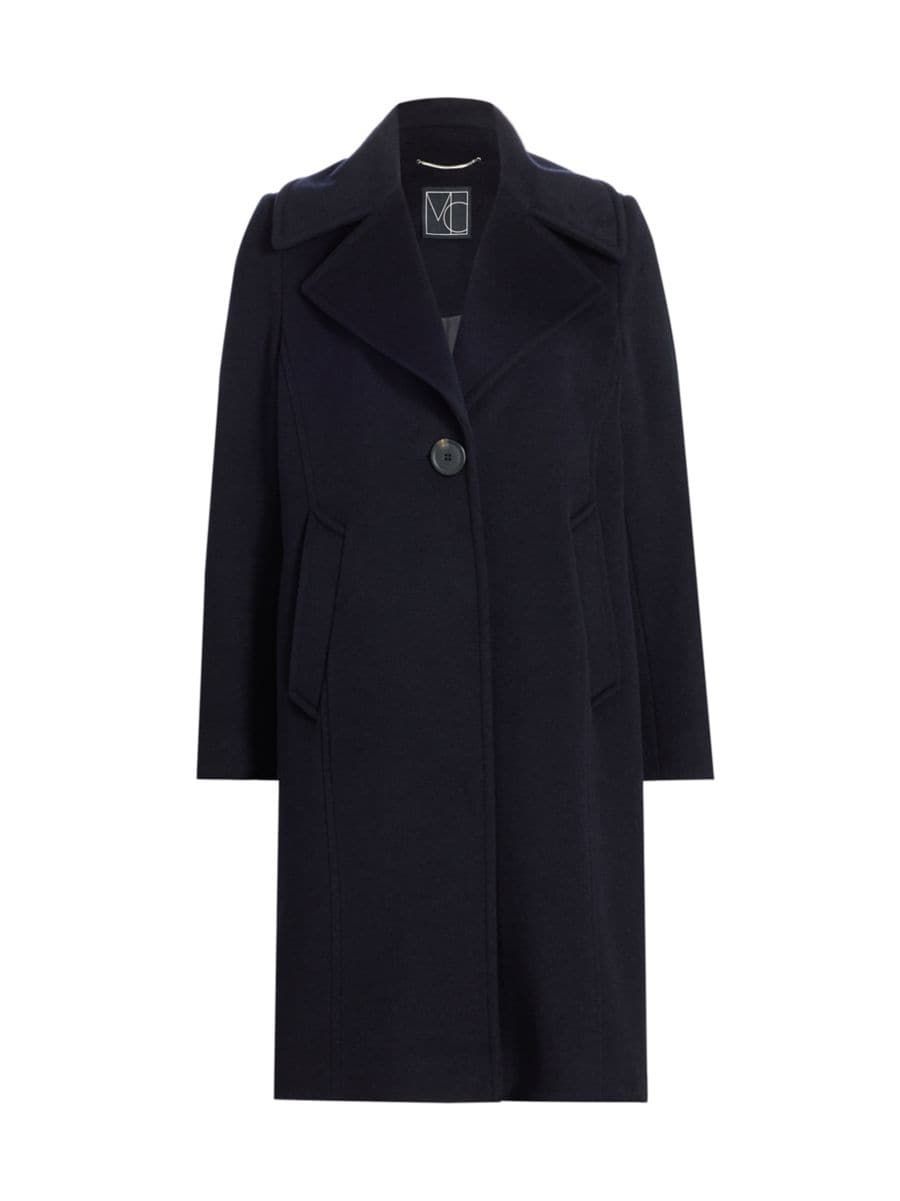Jess Wide-Collar Wool Coat | Saks Fifth Avenue
