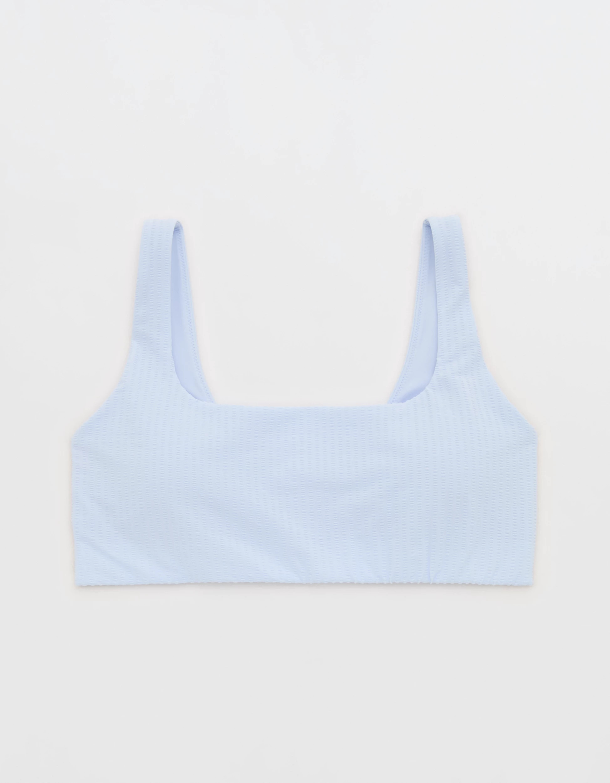 OFFLINE By Aerie Seersucker Classic Sports Bra | Aerie