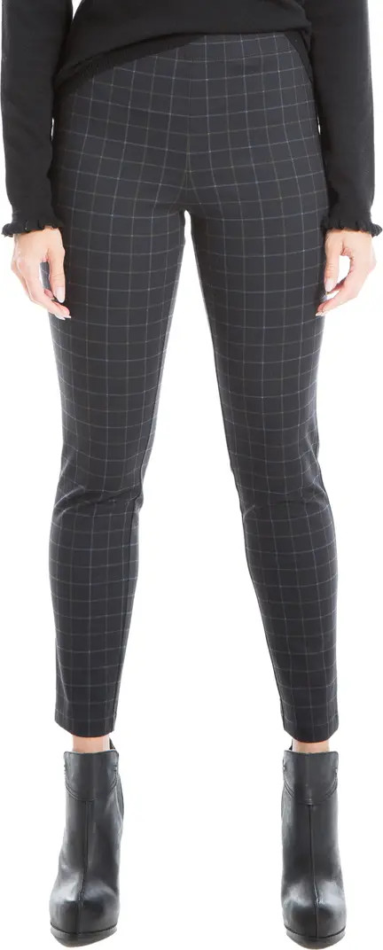 MAXSTUDIO Pinstripe High Waisted Ankle Crop Leggings | Nordstromrack | Nordstrom Rack
