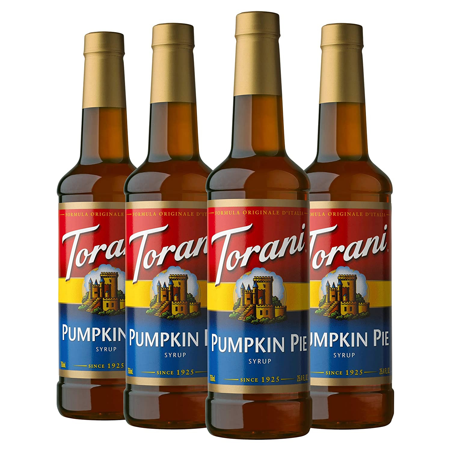 Torani Syrup, Pumpkin Pie, 25.4 Ounces (Pack of 4) | Walmart (US)