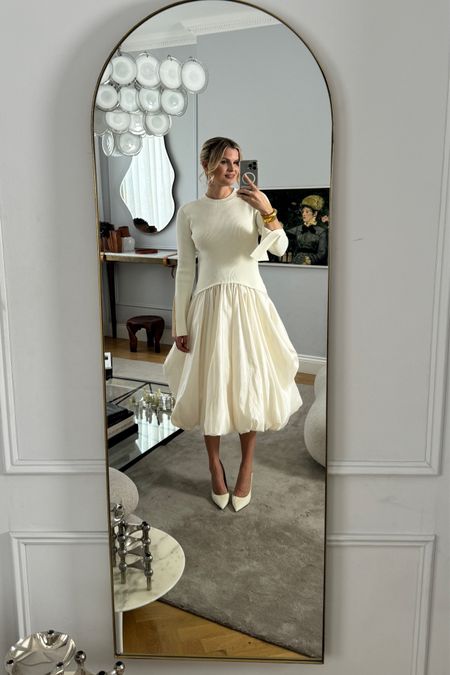 Mirror selfie in the prettiest ballerina dress 🩰 

Wearing a small 

#LTKSeasonal #LTKeurope #LTKstyletip