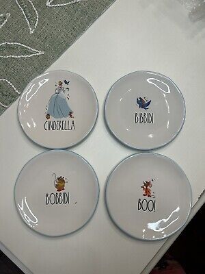 NWT Rae Dunn Disney Collection Princess Cinderella Appetizer Plate Set | eBay US