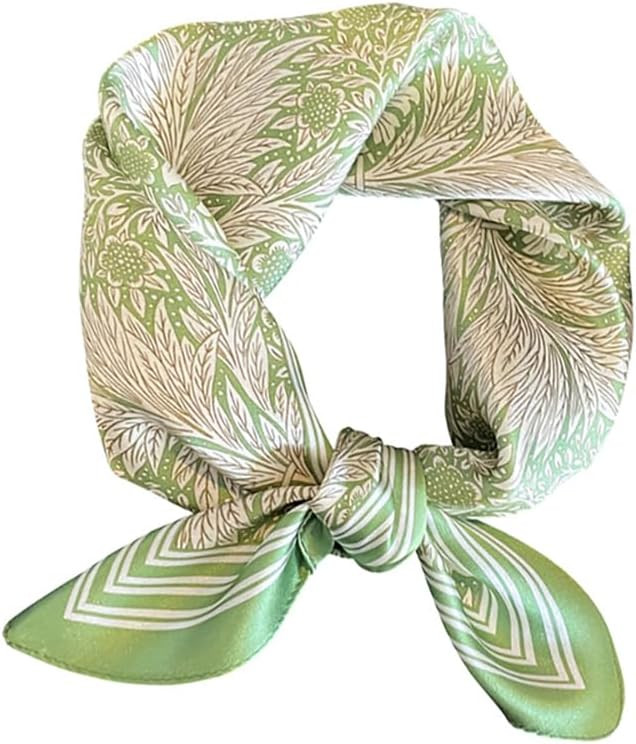 MEISEE 100% Pure Mulberry Silk Scarf 21" Square Scarf Neckerchief Headscarf Breathable Lightweigh... | Amazon (US)