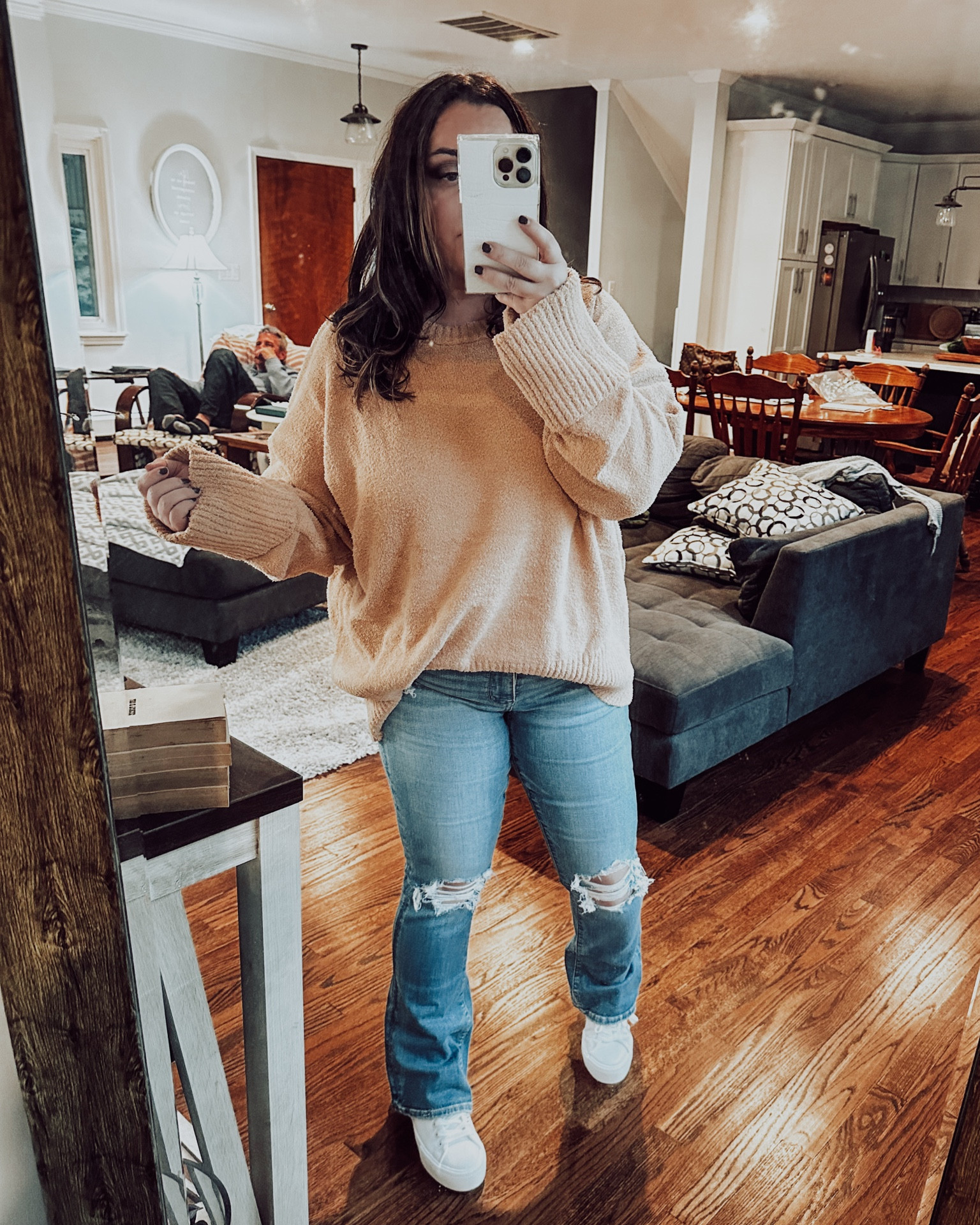 🍂🧣Sweater weather is upon us, folks! Time to break out the woolly wonders and embrace looking like a stylish sheep. Remember, friends don't let friends wear boring sweaters. Stay cozy, stay fabulous! #SweaterWeatherIsBetterWeather 🧶🍁



#LTKmidsize #LTKfindsunder50 #LTKstyletip
