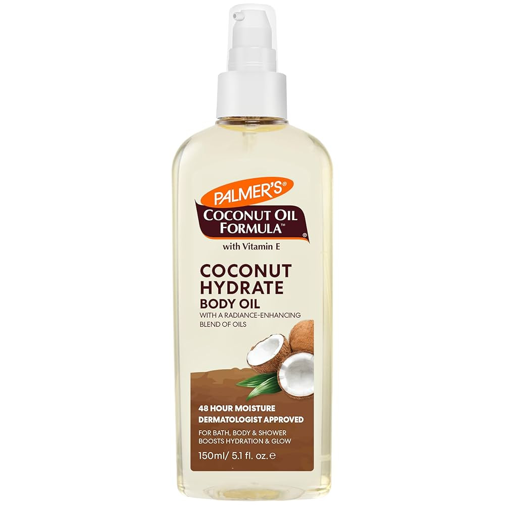 Palmer's Coconut Oil Formula Body Oil, Body Moisturizer with Green Coffee Extract, Bath Oil for D... | Amazon (US)