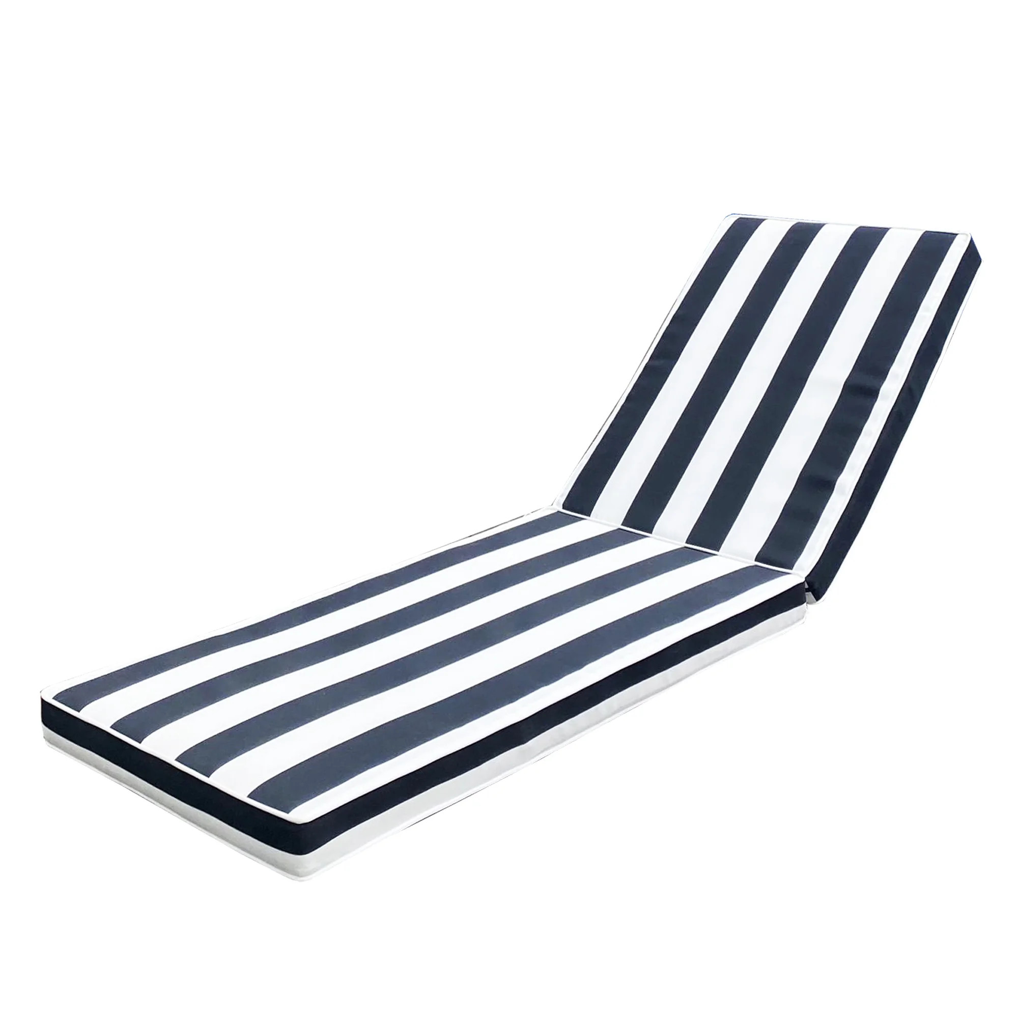 Outdoor Patio Chaise Lounge Chair Cushions Replacement Furniture Seat Cushions Chair Pads,Black W... | Walmart (US)