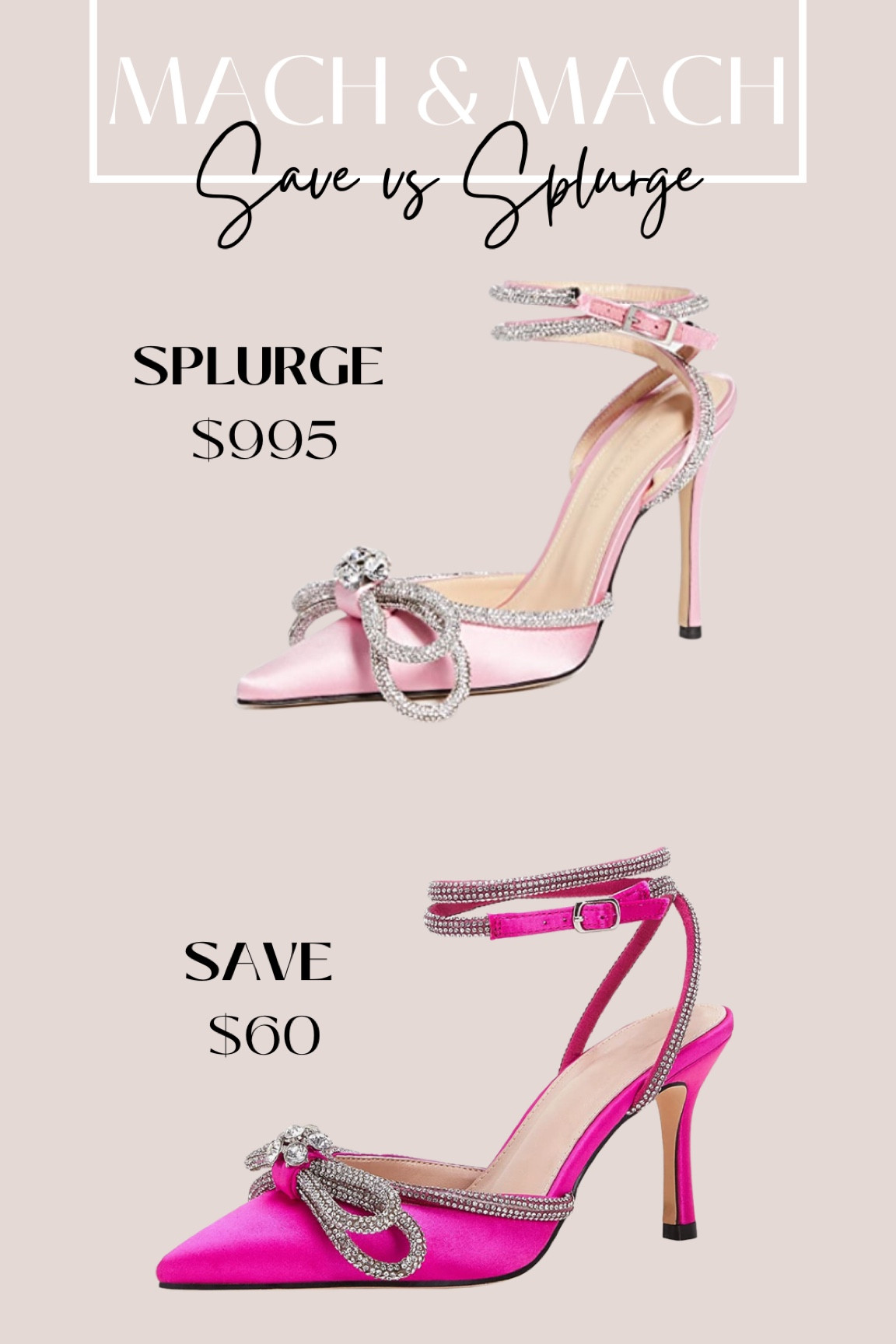 Save vs splurge shoes 

#LTKGiftGuide #LTKshoecrush #LTKsalealert