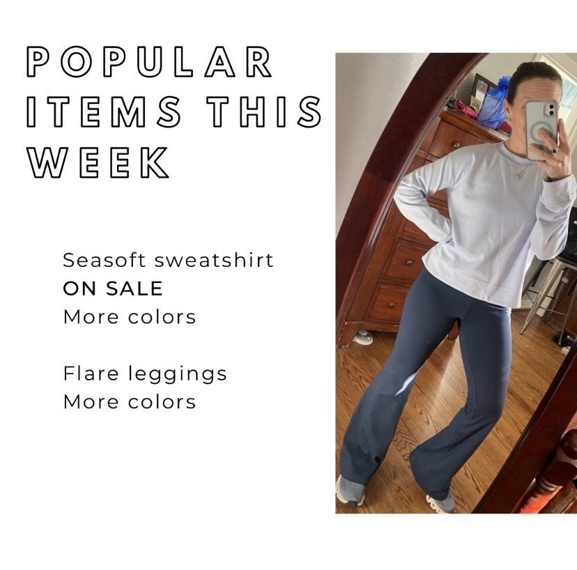 $22 - These flare leggings are amazing; they  are so soft and give quite the impression of being a much pricier brand.  My sweatshirt is on sale and is just as soft as the pants.  This is such a cozy outfit  


#target #athleta #flareleggings #budgetfriendly #salefinds #under25 #designerdupe #under25 #giftforher #athleisure @Target 

#LTKSaleAlert #LTKActive #LTKU #LTKOver40