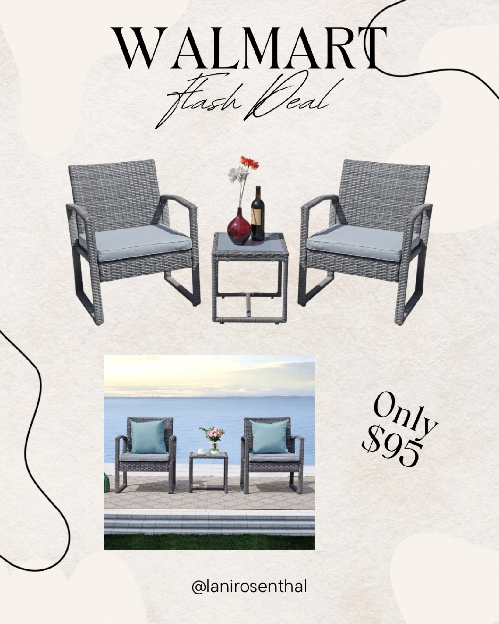 Flash deal. 
Super great deal for such a cute set.

#LTKSummerSales #LTKHome #LTKSaleAlert