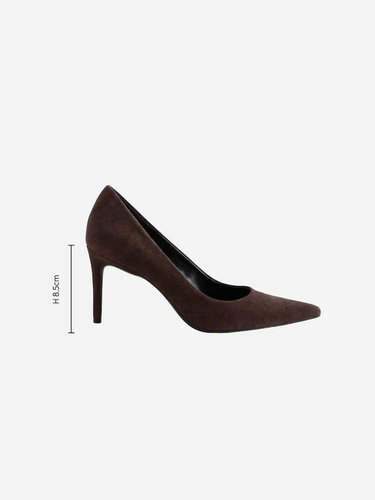 Schokoladenbraun/Veloursleder - Leder-Halbschuhe | Next EU
