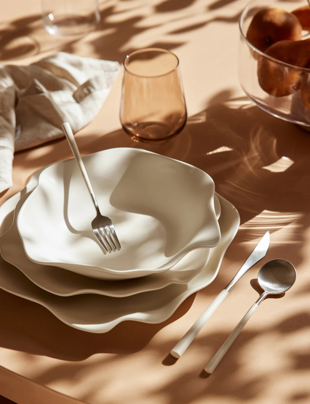 Nadia Satin-Matte Stoneware Dinnerware | Lulu and Georgia 