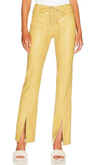 Rhona Pant in Tan | Revolve Clothing (Global)