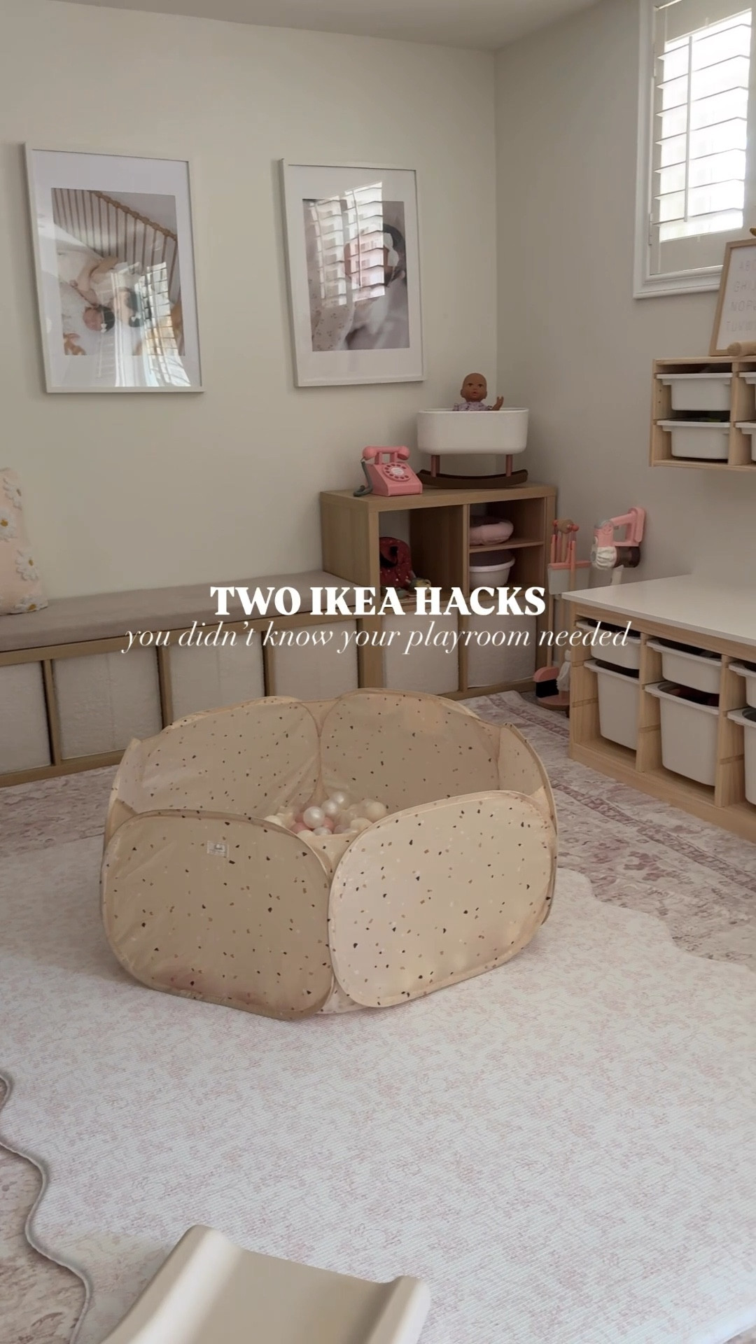 Our two favourite ikea hacks in the playroom 🤍

#LTKhome #LTKcanada #LTKkids