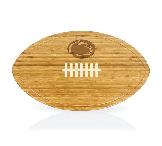 Collegiate Football Bamboo Cheese Board | Pottery Barn (US)