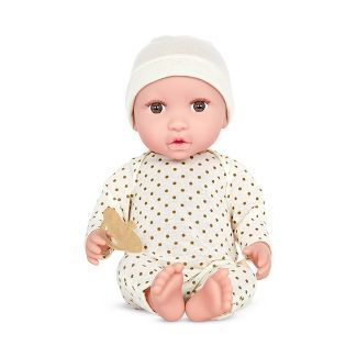 babi by Battat 14" Baby Doll with PJs & Ivory Hat | Target
