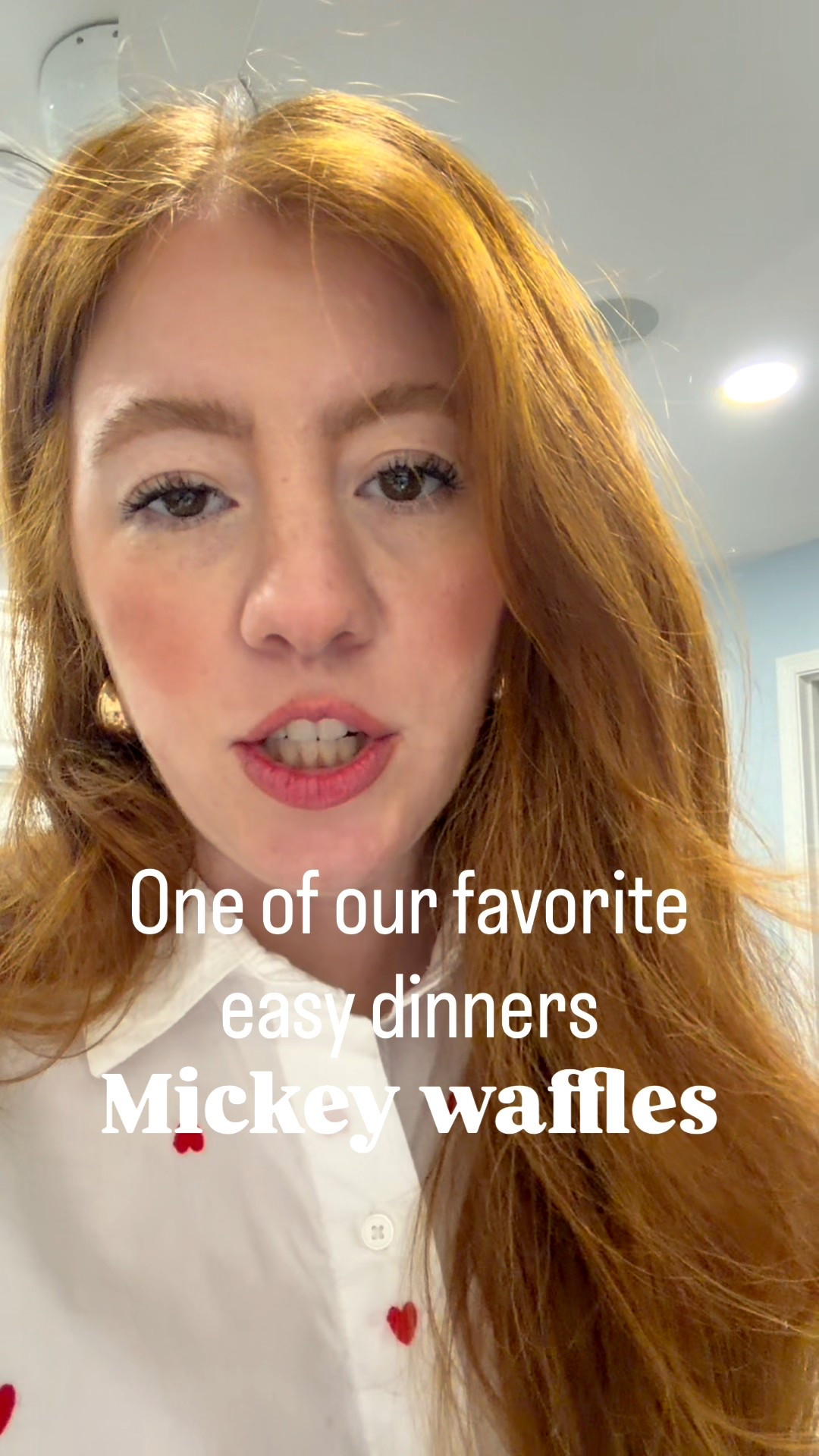 One of our favorite and easy weeknight dinners is Mickey waffles! The Mickey waffle maker makes it so easy they are fluffy and delicious! We actually prefer them to regular pancakes. Also a mixed dinner a little bit more magical we served them with some bacon, sausage and eggs, easy quick delicious!

#LTKgrwm #LTKKids #LTKmomlife