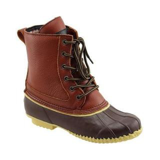 Women's Superior Boot Co. Traditional 6-Eye Duck Boot Brown | Bed Bath & Beyond