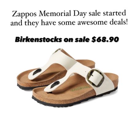 Birkenstock Gizeh sandals

#LTKFindsUnder100 #LTKShoeCrush #LTKSaleAlert