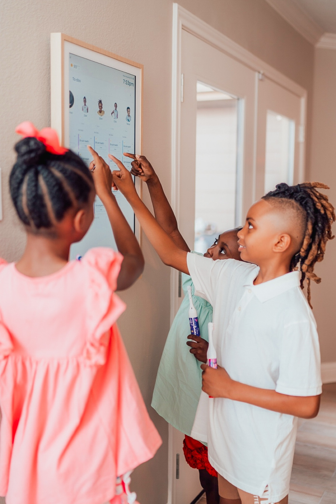 Hearth Display keeps our family organized! 

#LTKKids #LTKHome #LTKFamily