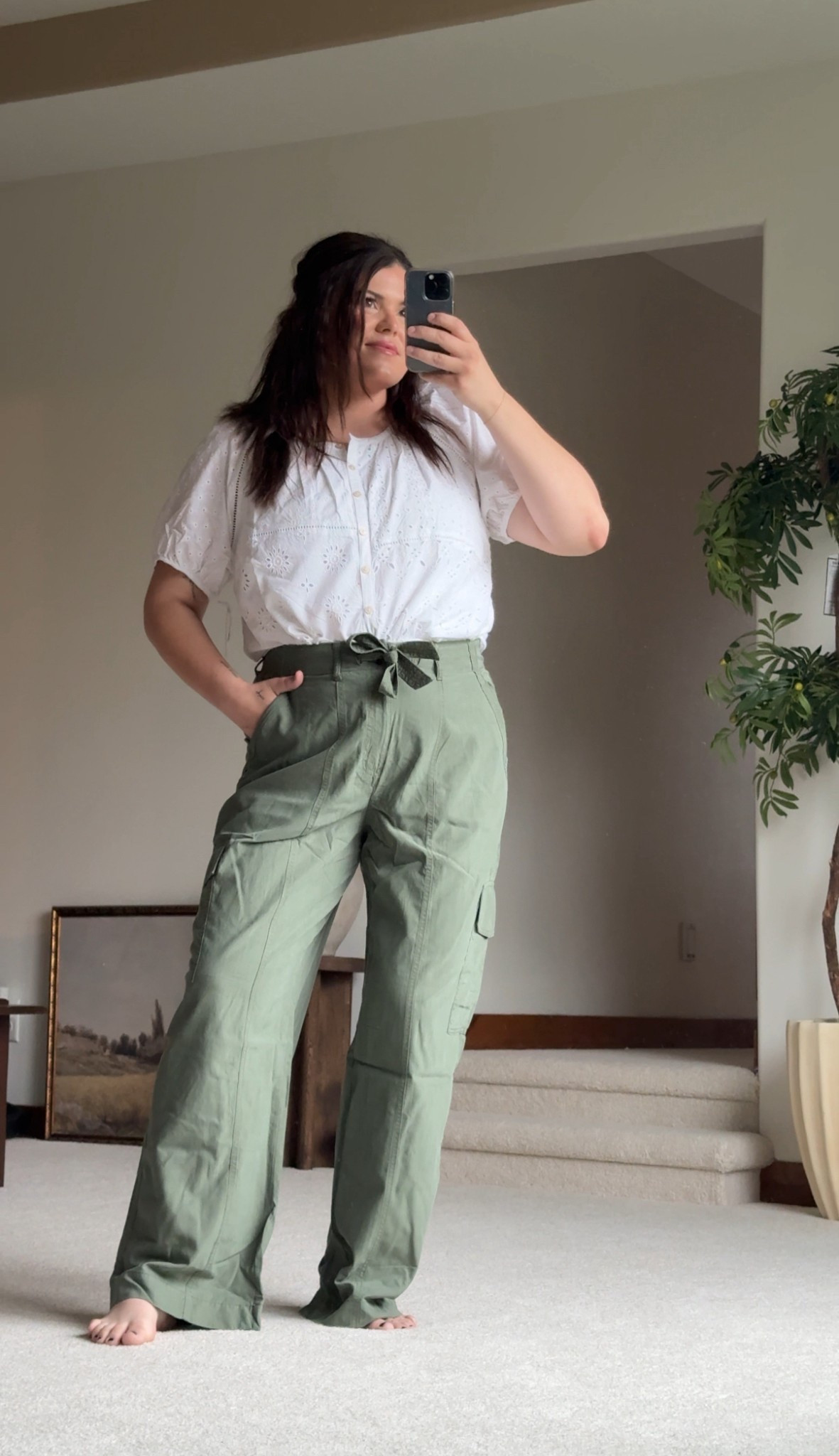 
 outfit that would be perfect for the office - love the detail on the white top! Wearing xl (16) in pants 

Work outfit, office outfit, midsize, spring outfit, summer, work pants

#LTKMidsize #LTKStyleTip #LTKFindsUnder50