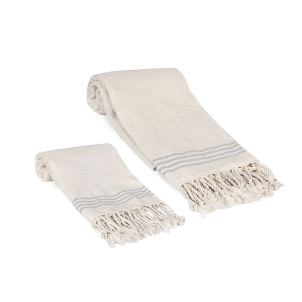 Whisper Weight Natural Turkish Towel Set | Olive and Linen LLC