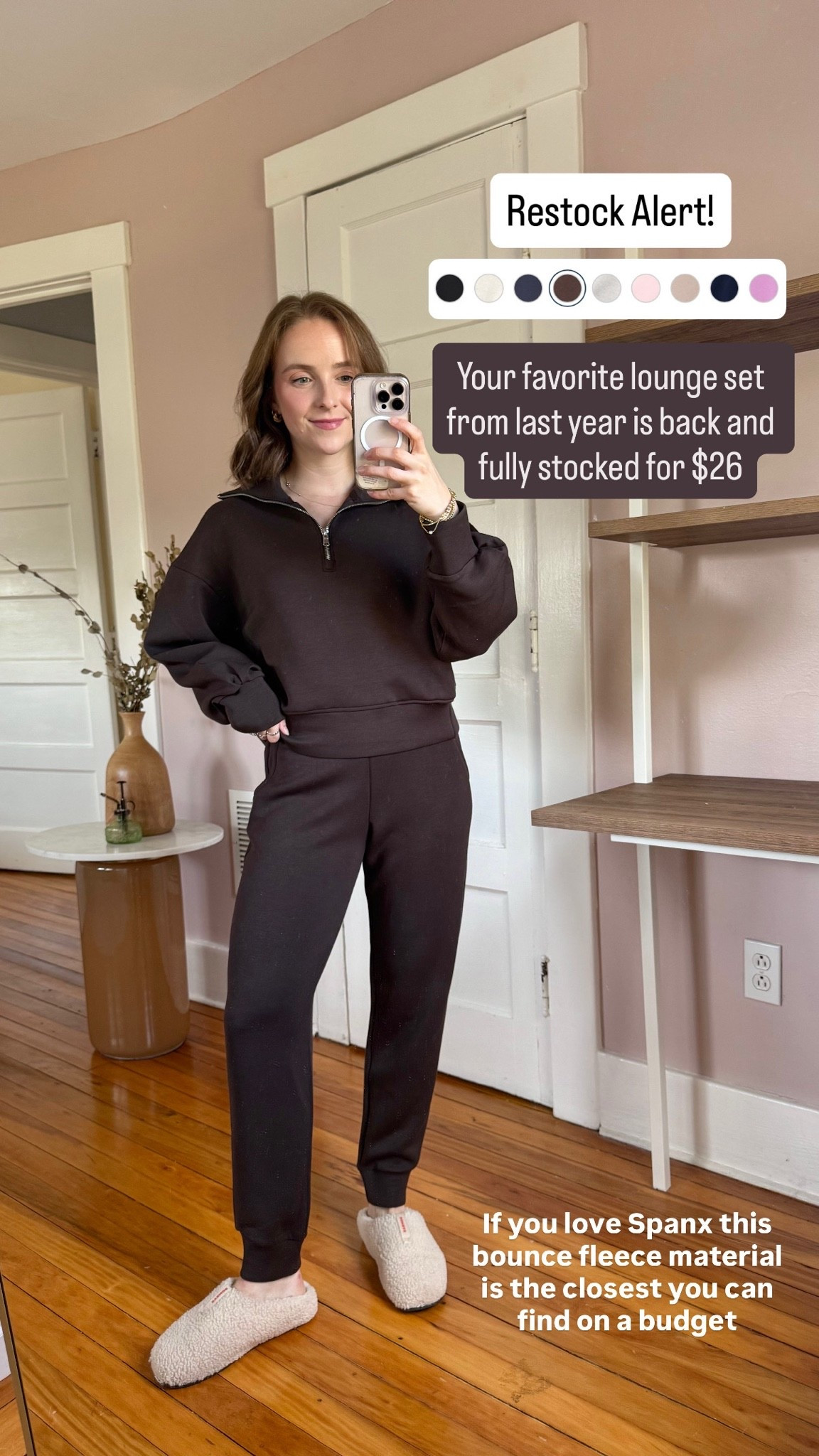 $26 old navy bounce fleece sale!
Super breathable and plush, if you love Spanx this is as close as you can get on a budget. Wearing xs regular, in flare pants I wear petite 

Athleisure, travel look, plane look

#LTKSaleAlert #LTKPetite #LTKTravel