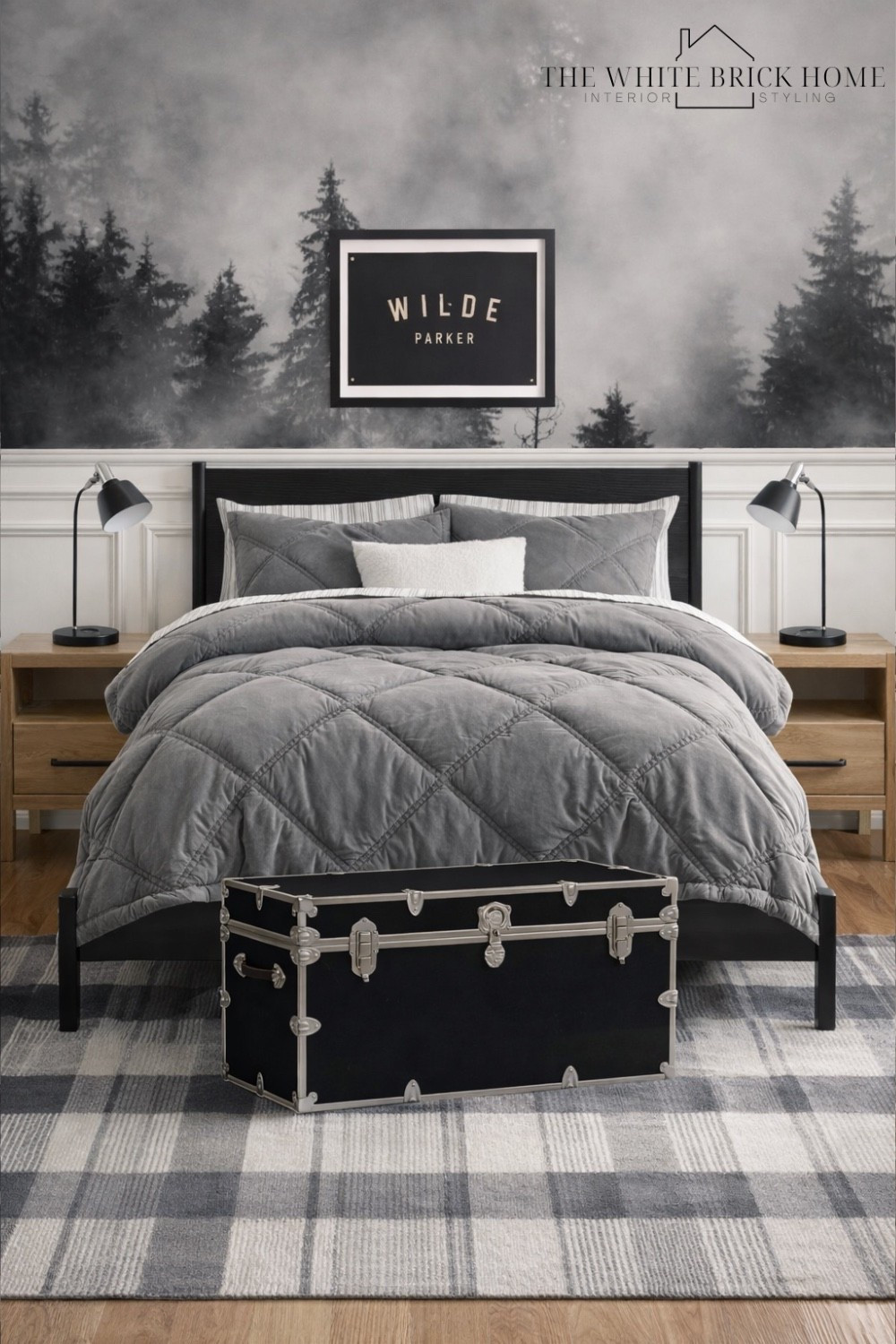 I love this moody wall mural for some added interest behind a bed for an adventure seeker kiddo! 

Boys room, boys bedroom, kids room, kids bedroom, boys room design, boys room bed, boys room trunk, boys room nightstands, boys room bed, boys room design, boys room furniture, boys room lamp, boys room wall decor, boys room bedding, boys room ideas, forest bedroom, mountain bedroom, boys room decor, boys room mountain, black and white boys room, teen bedroom, teen boy bedroom, Wayfair, pottery barn teen 

#LTKHome #LTKSaleAlert #LTKKids