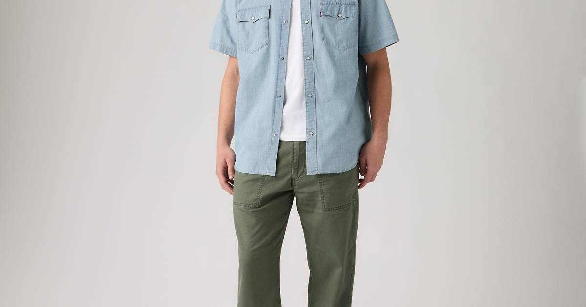 Easy Relaxed Linen Pull On Surplus Men's Pants | Levi's US