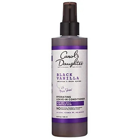 Carol’s Daughter Black Vanilla Leave In Conditioner Spray for Curly Wavy Natural Hair Adds Moisture & Shine to Dry Damaged Hair- Made with Castor Oil Rosemary and Aloe for Hydration 8 fl oz | Walmart (US)