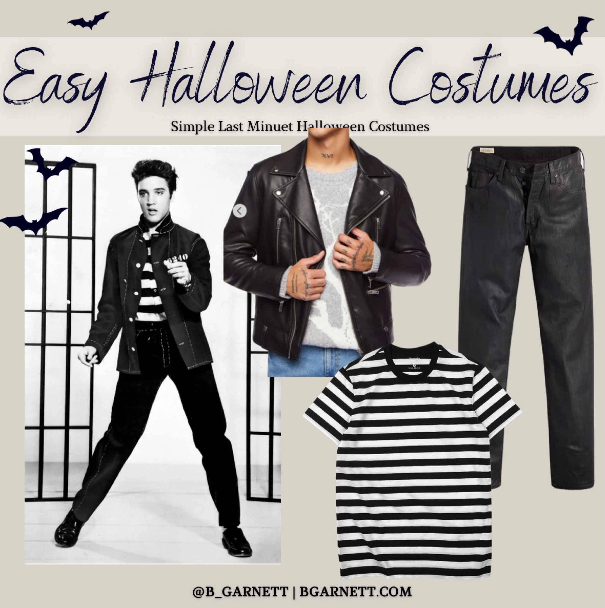 Easy halloween costume idea that you may actually wear in your real life 

Elvis Jailhouse Rock

#LTKHalloween #LTKmens #LTKxPrime