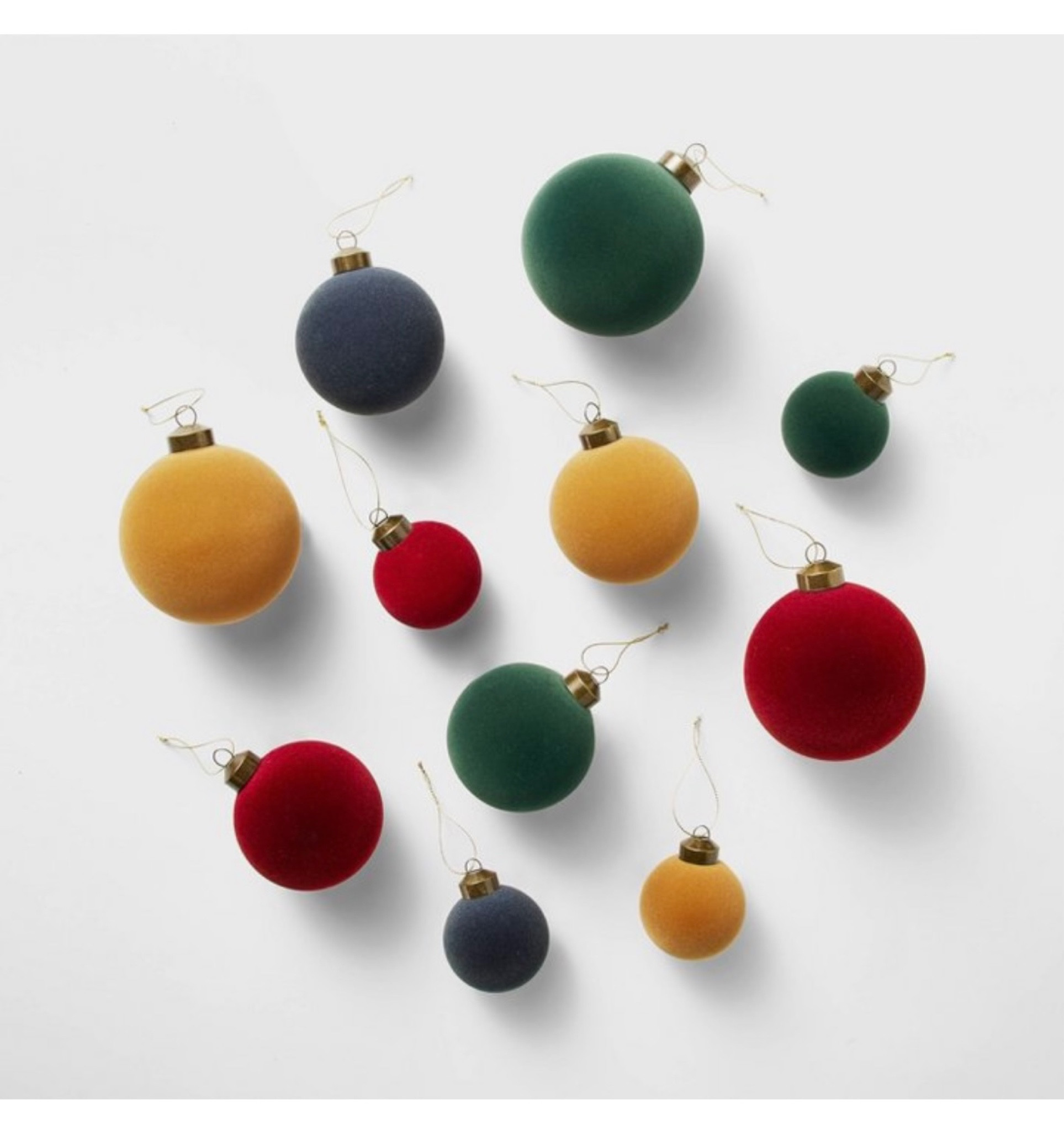 Velvet Christmas Ornaments with Studio McGee 