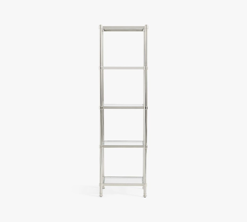 Everson Narrow Metal Bookcase (21") | Pottery Barn (US)